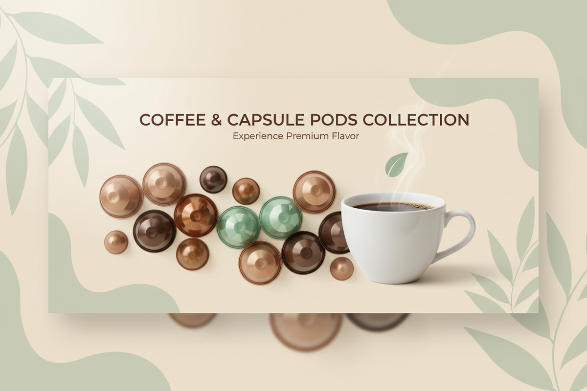 COFFEE AND CAPSULES PODS